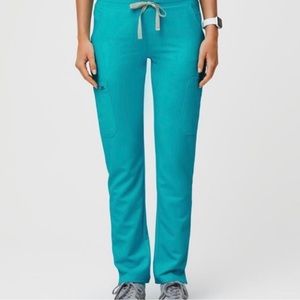 Teal Figs scrub bottoms